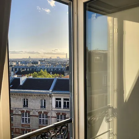 With Fabulous View On Roofs