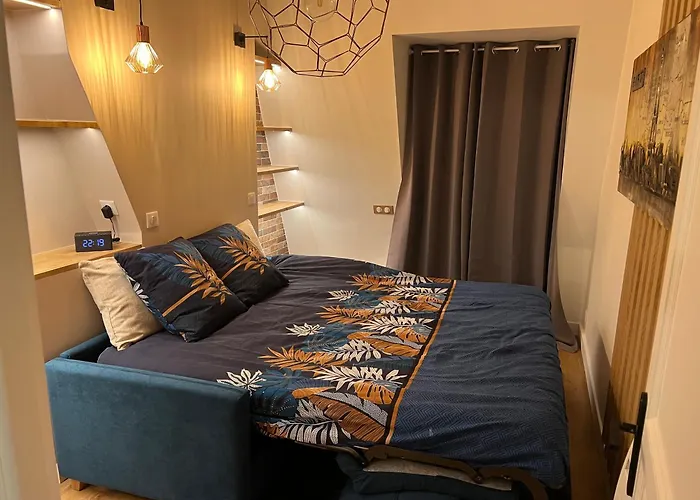 With Fabulous View On Roofs